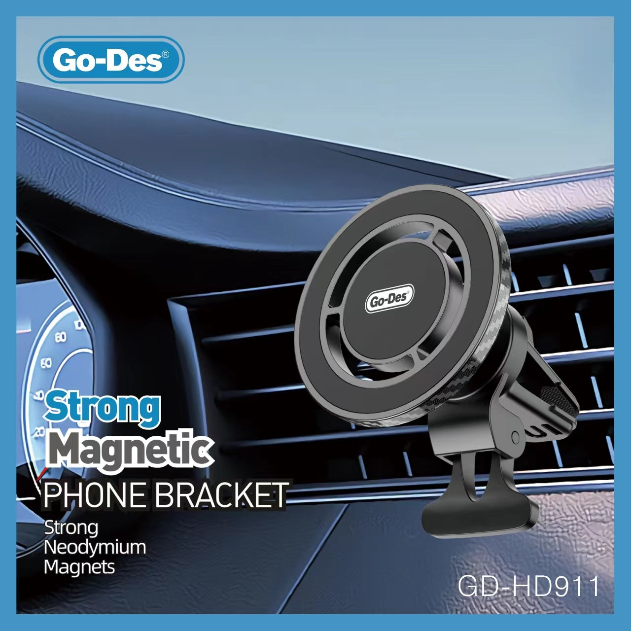 Go-Des Intelligent dashboard in-car Magnetic holder Magnetic Car