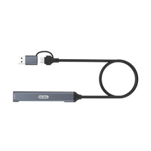 Charger l&#39;image dans la galerie, Go-Des Universal 7 in 2 High Speed 7 Ports USB 3.0 HUB USB 2.0 Type C Hub Cable Adapter Docking Station for Laptop PC