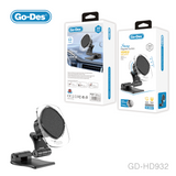 360 Adjustable Magnet Phone Stand Dashboard Cell Phone Holder Dual Folding Car Mount Magnetic Phone Holder
