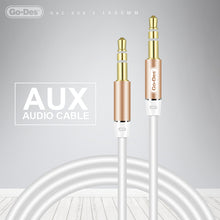 Загрузить изображение в программу просмотра галереи, Go-Des 3.5mm Aux Audio Cable HiFi Stereo Male to Male Universal for Phone Car Speaker Computer
