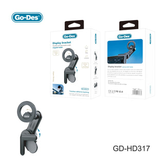 Go-Des Tesla Magsafe Screen Mount Holder Car Display Magnetic Phone Bracket 360 Rotation Adjustable for EV Dashboard