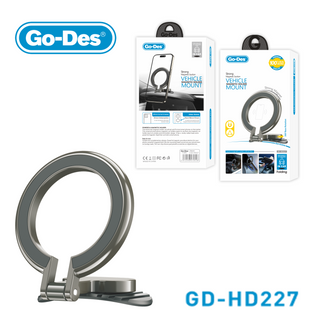Go-Des MagSafe Magnetic Car Phone Holder 360 Rotation Aluminum Alloy Mount for iPhone and Other Series