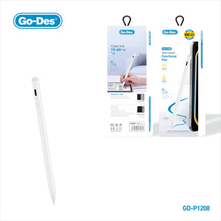 Go-Des Anti-Mistouch Stylus Pen Magnetic Adsorption Type-C Rechargeable Compatible with iPad and Other Capacitive Devices