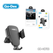 Load image into Gallery viewer, Go-Des Stable Vehicle-Mounted Air Outlet Holder 360° Rotating Universal Phone Mount for Mobile Devices