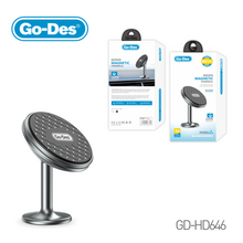 Cargar imagen en el visor de la galería, Go-Des Magnetic Car Phone Holder Universal Powerful 360° Rotating Mount