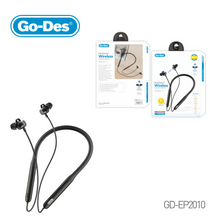 Load image into Gallery viewer, Go-Des Sports Neck Bluetooth Headphones Waterproof Magnetic Auto Adsorption Super Long Battery Life Type-C Charging