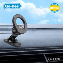 Charger l&#39;image dans la galerie, Go-Des 2in1 Magnetic Car Phone Holder Dashboard Air Vent Mount Magsafe Strong Magnet 360 Rotation