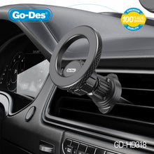 Charger l&#39;image dans la galerie, Go-Des 2in1 Magnetic Car Phone Holder Dashboard Air Vent Mount Magsafe Strong Magnet 360 Rotation