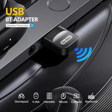 Cargar imagen en el visor de la galería, Go-Des USB Bluetooth 5.3 Adapter Wireless Dongle for PC Laptop Plug and Play 30m Transmission