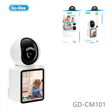 Load image into Gallery viewer, Go-Des Full Color Smart Camera with Wireless Two-Way Video Call Motion Detection and Cloud Storage Service Used for Real Time Video Intercom