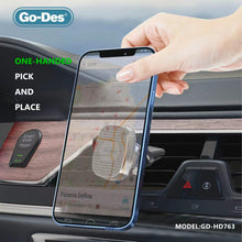 Cargar imagen en el visor de la galería, Go-Des Magnetic Car Phone Holder Stand Multifunctional Universal Magnet Wall Mobile Phone Holder