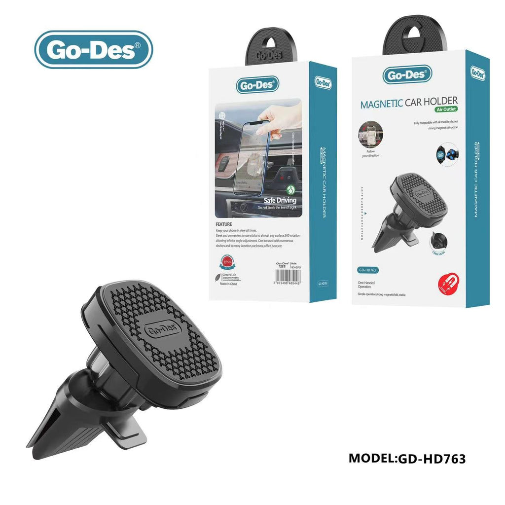 Go-Des Magnetic Car Phone Holder Stand Multifunctional Universal Magne –  godes