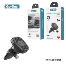 Cargar imagen en el visor de la galería, Go-Des Magnetic Car Phone Holder Stand Multifunctional Universal Magnet Wall Mobile Phone Holder