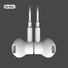 Load image into Gallery viewer, Go-Des Hi-Fi DAC Digital Stereo In Ear Wired Headset Noise Isolating in-Ear Wired Type-C Headphone with Mic for Samsung IPAD  Huawei USB-C Headphone Earphone USB-C Earbuds